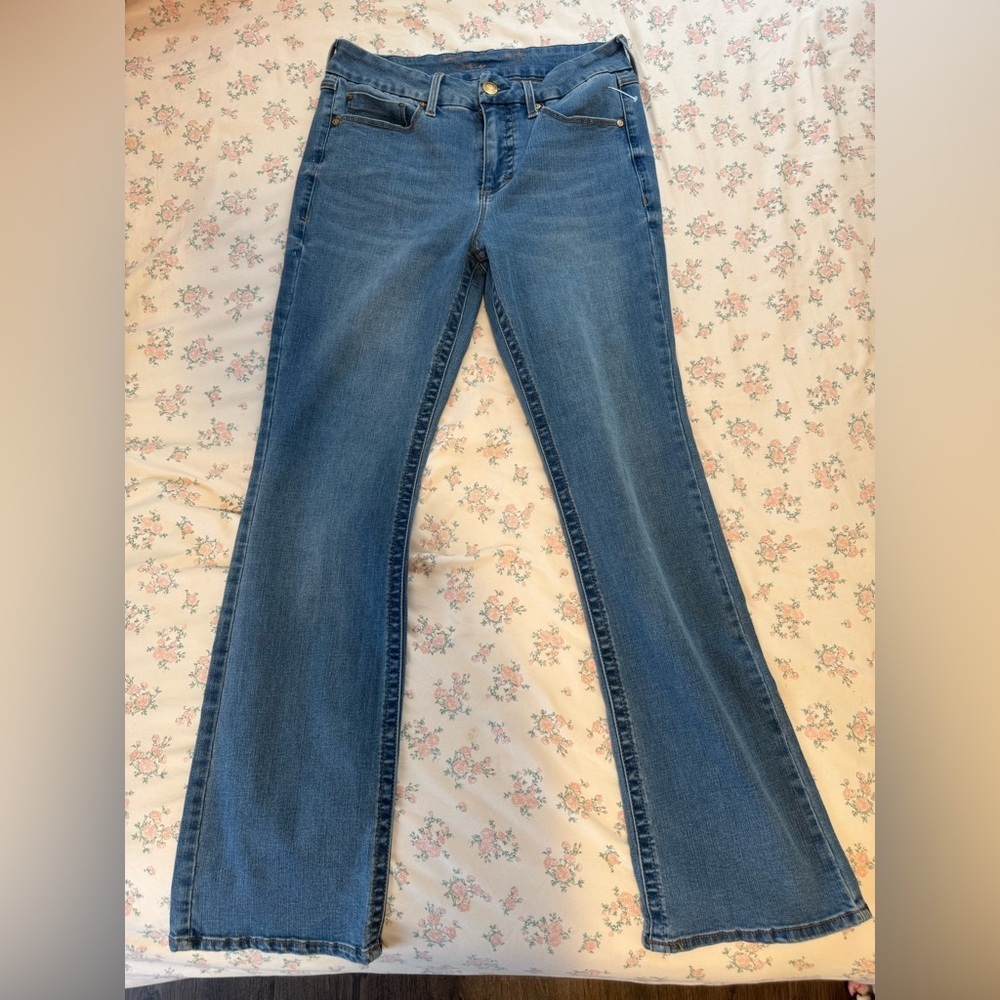 SIZE 8 GREAT QUALITY 🎀 Tummyless Slim Boot Medium Wash Seven7 Jeans Y2K VINTAGE